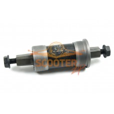 Каретка велосипедная B910BK 1.37"x24T R/L, 68мм x 110.5мм, под квадрат (болт) с подшипниками