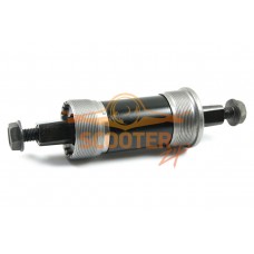 Каретка велосипедная NECO B910BK 1.37"x24T R/L, 68мм x 116мм, под квадрат (болт) с подшипниками