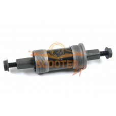 Каретка велосипедная B910BK 1.37"x24T R/L, 68мм x 122.5мм, под квадрат (болт) с подшипниками