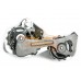 Переключатель задний, 7-8 скоростей, черный, тип SHIMANO Acera RD-M360-SGS