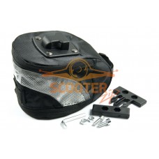 Сумка подседельная 17х11х10, 5см, SADDLE BAG AST