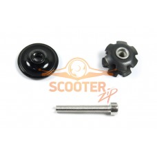 Якорь рулевой колонки 1-1/8", (22, 4 мм), сталь (черный)